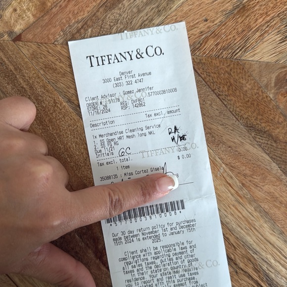 Tiffany & Co. Elsa Peretti Open Heart Pendant Long Mesh Necklace - Picture 12 of 13